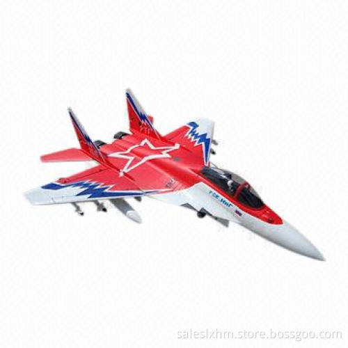 Mig 29 RC Electric Jet Airplanes, Color Smoke, Twin 70mm EDF, with Flap Function, CE-certified